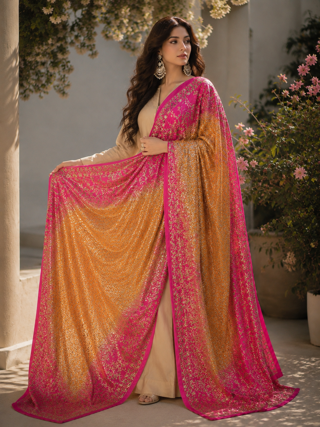 Traditional Kaamdani Dupatta