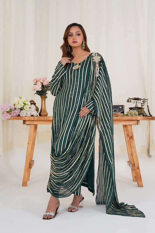 Drape Shirt - Manaal Arfeen