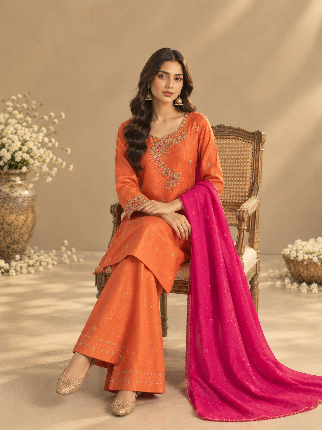 Burnt Orange Chic
