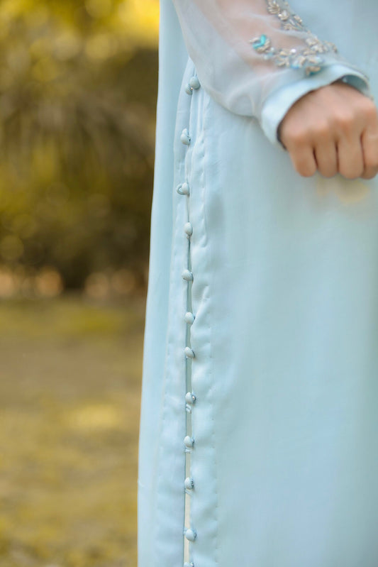 Ice Blue Frill