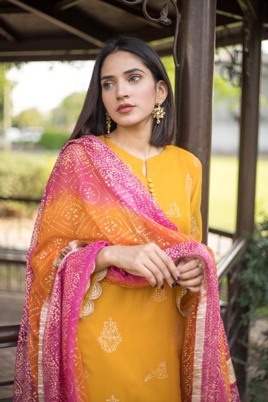 Mustard Traditions (Unstiched)