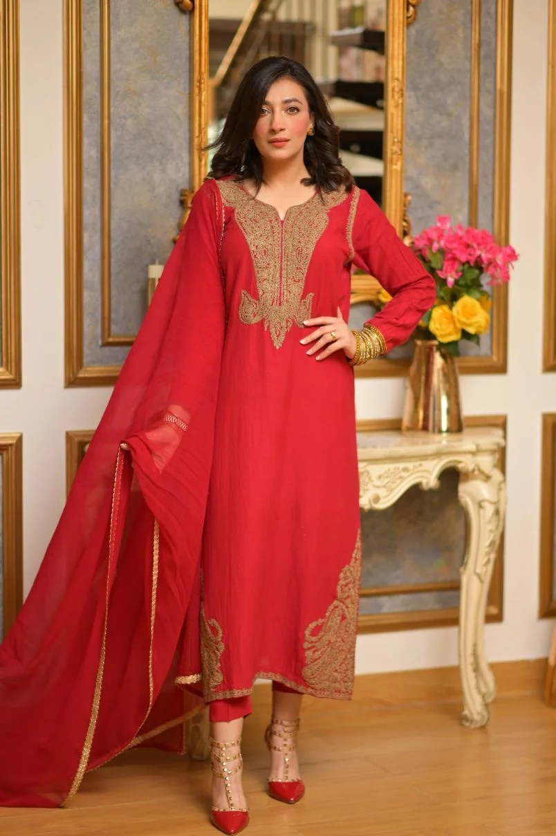 Lal Doriya Cotton Net