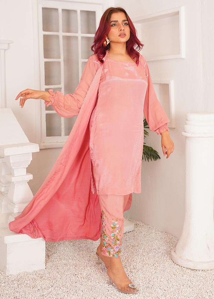 Floral Gown pink