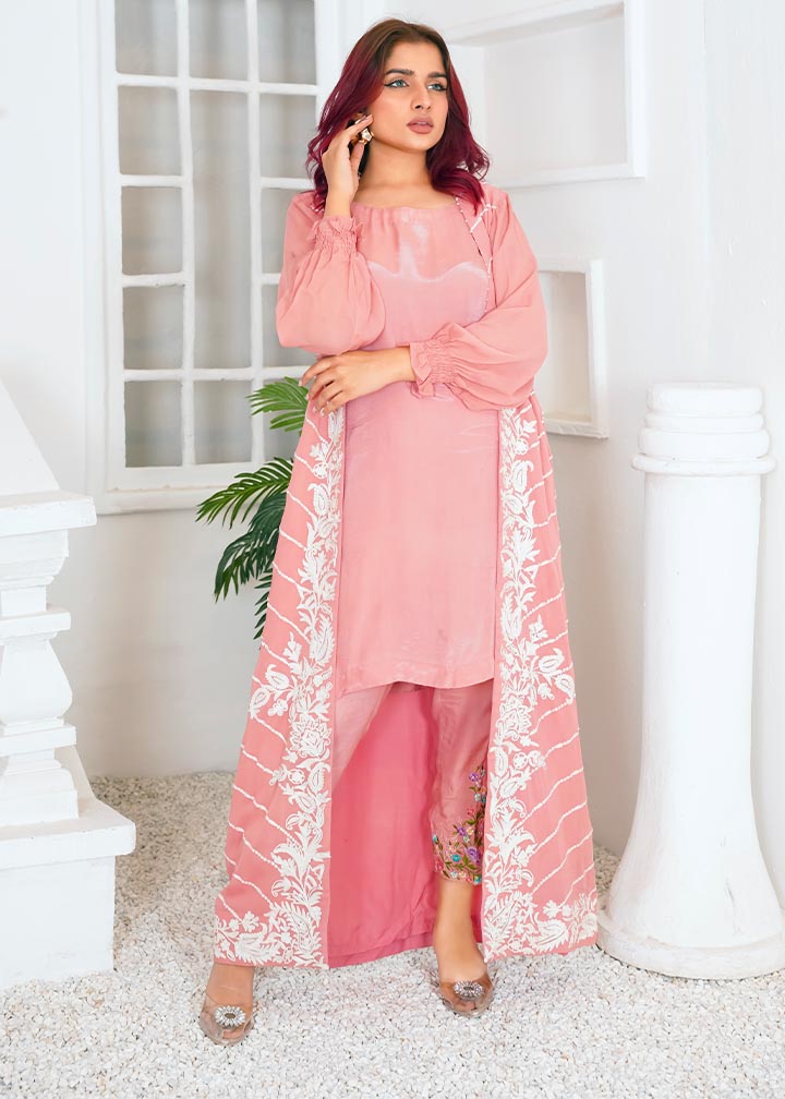 Floral Gown pink