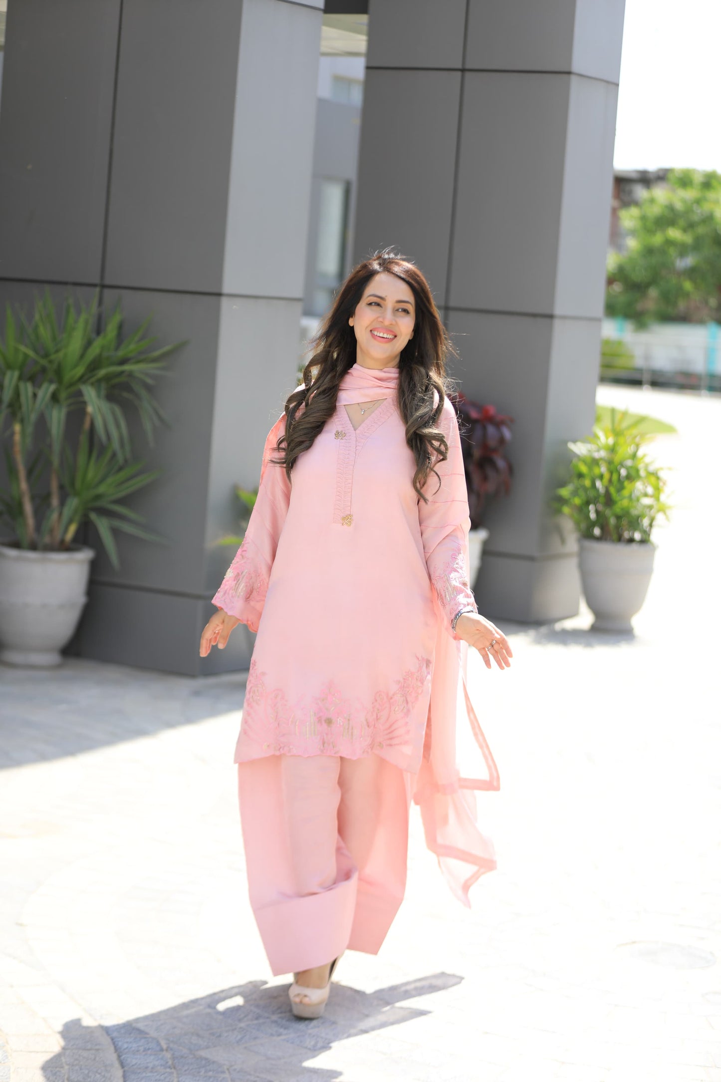 Pink Farshi set