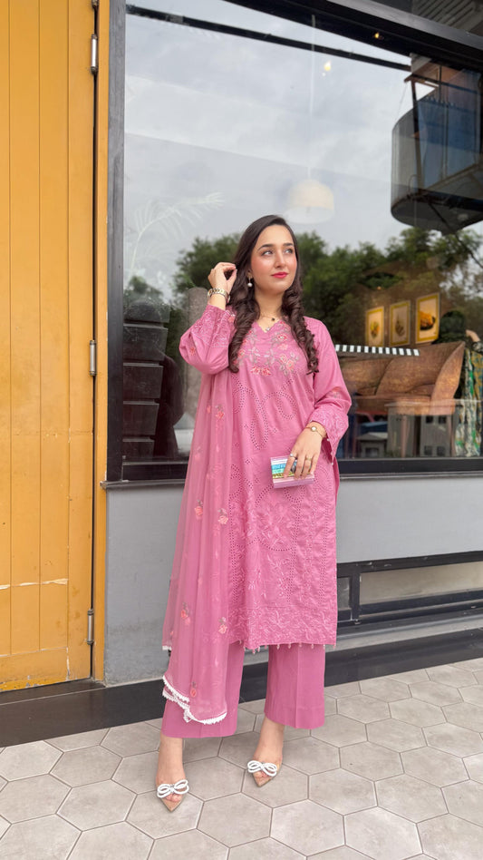 Pink Kari (Unstitched)