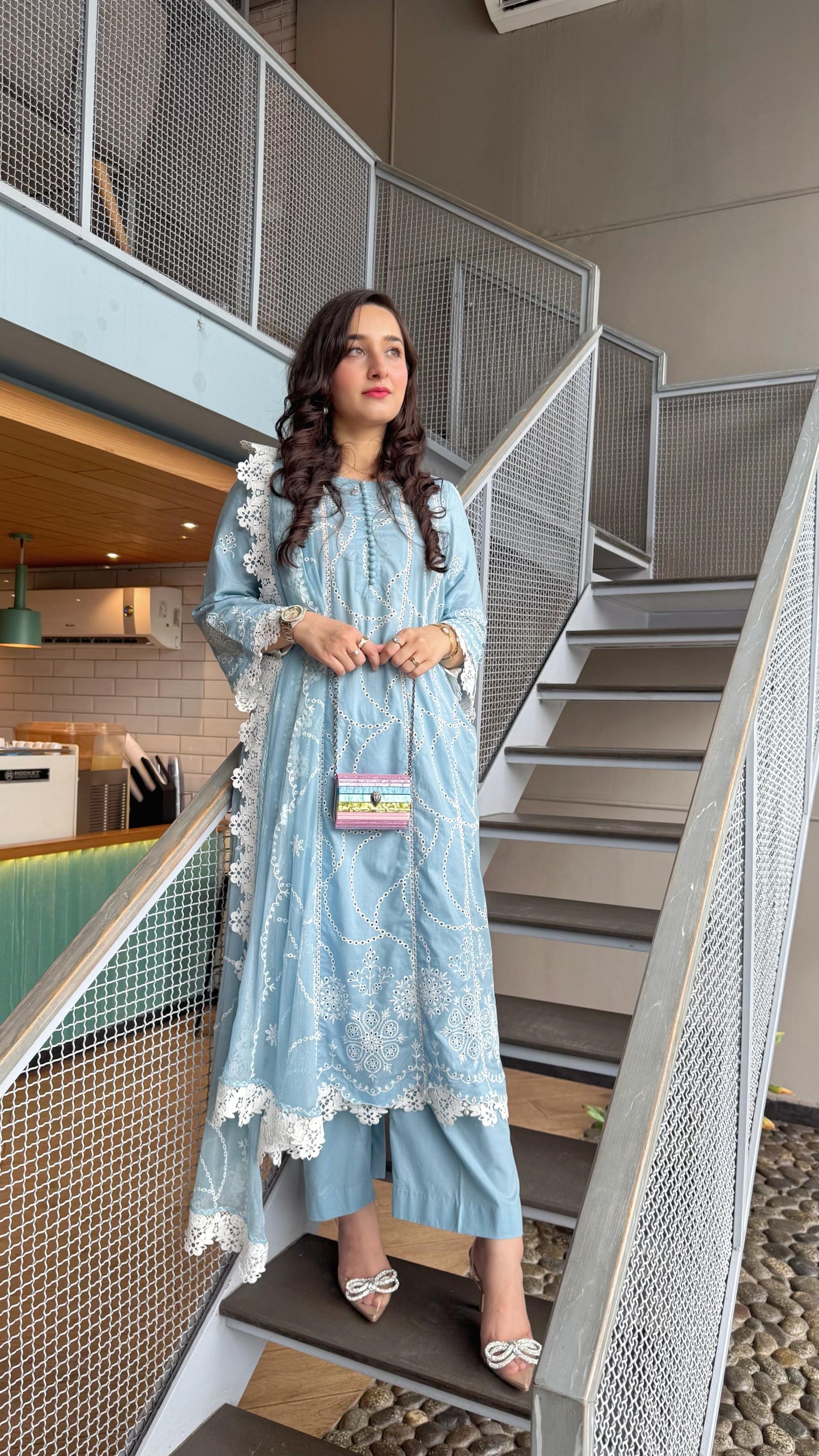 Blue Kari (Unstitched)
