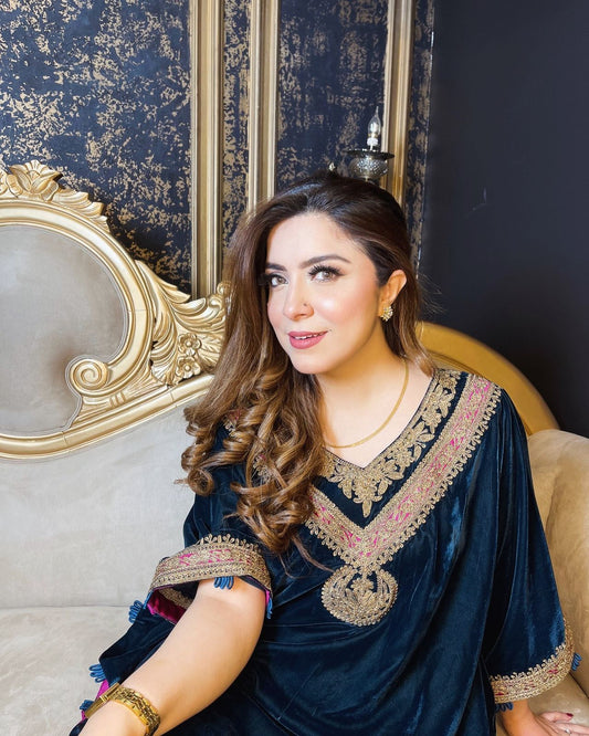 Dori Work Kaftan Teal