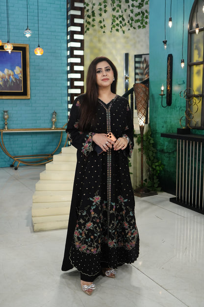 Black Kaftan Shirt