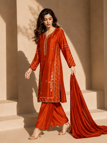 Burnt Orange Grace