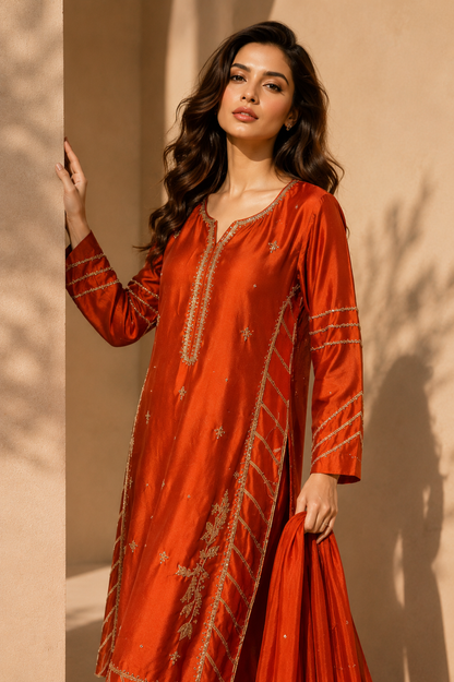 Burnt Orange Grace