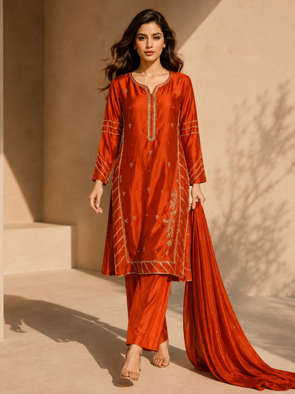 Burnt Orange Grace