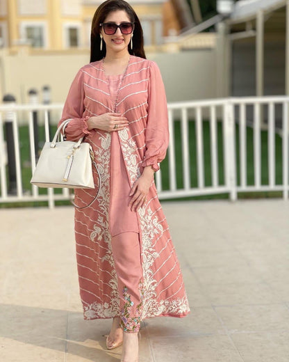 Floral Gown pink