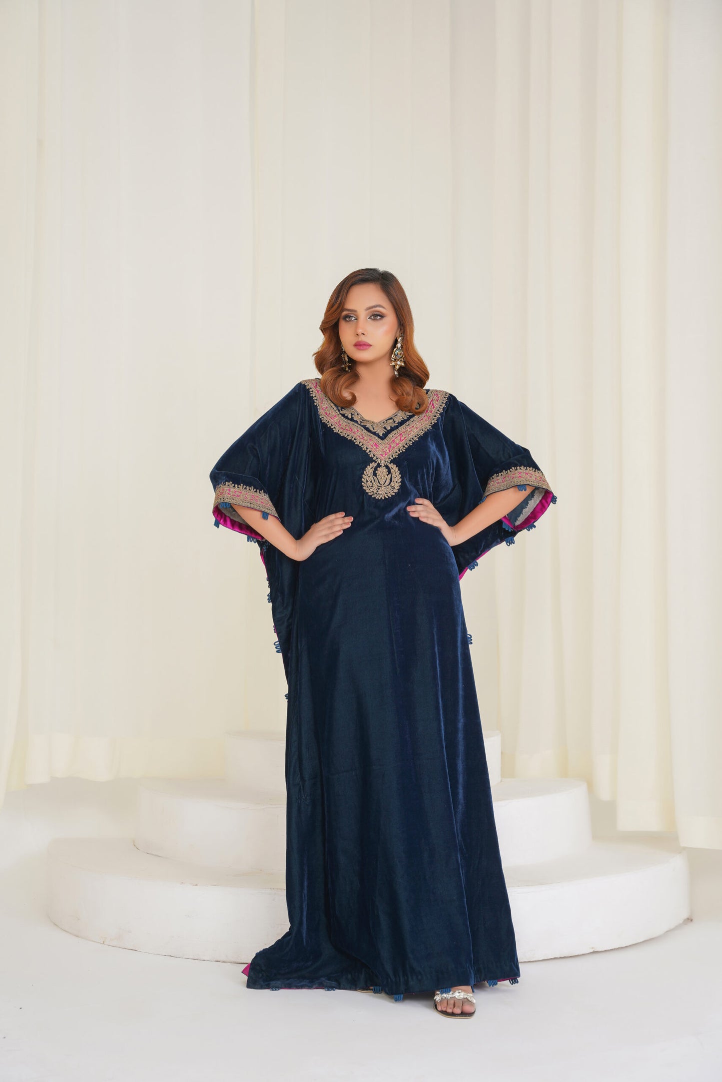 Dori Work Kaftan (Unstitched)