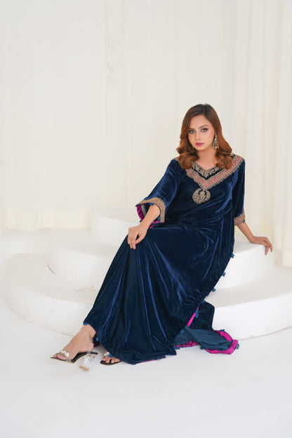Dori Work Kaftan (Teal)