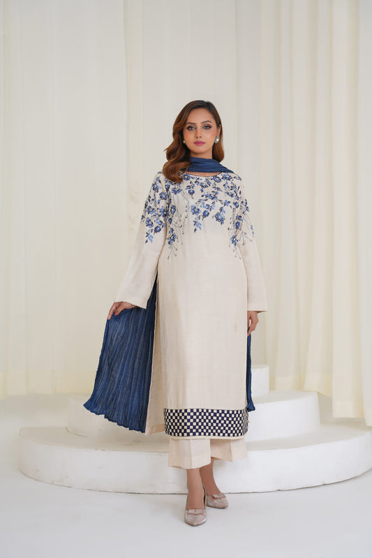 Blue Vine luxe (Unstitched)