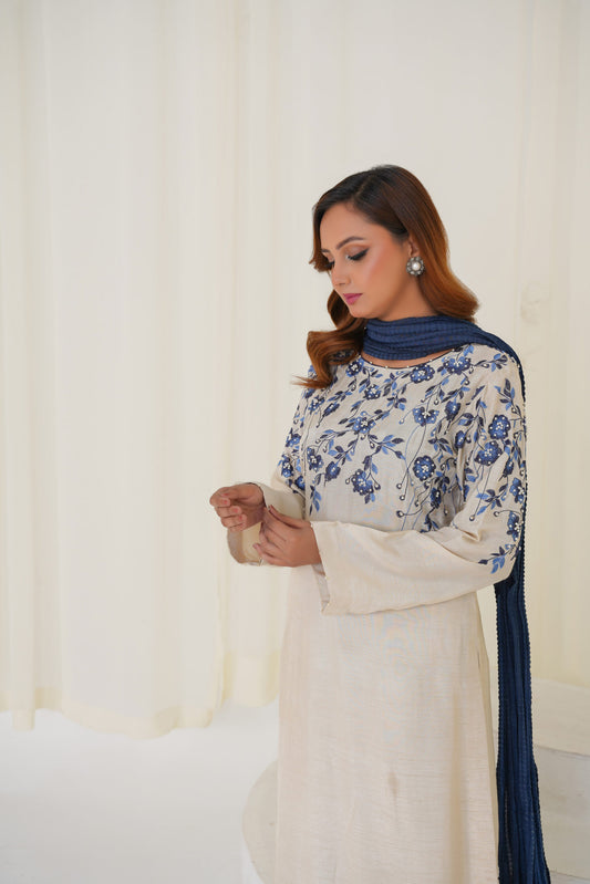 Blue Vine luxe (Unstitched)