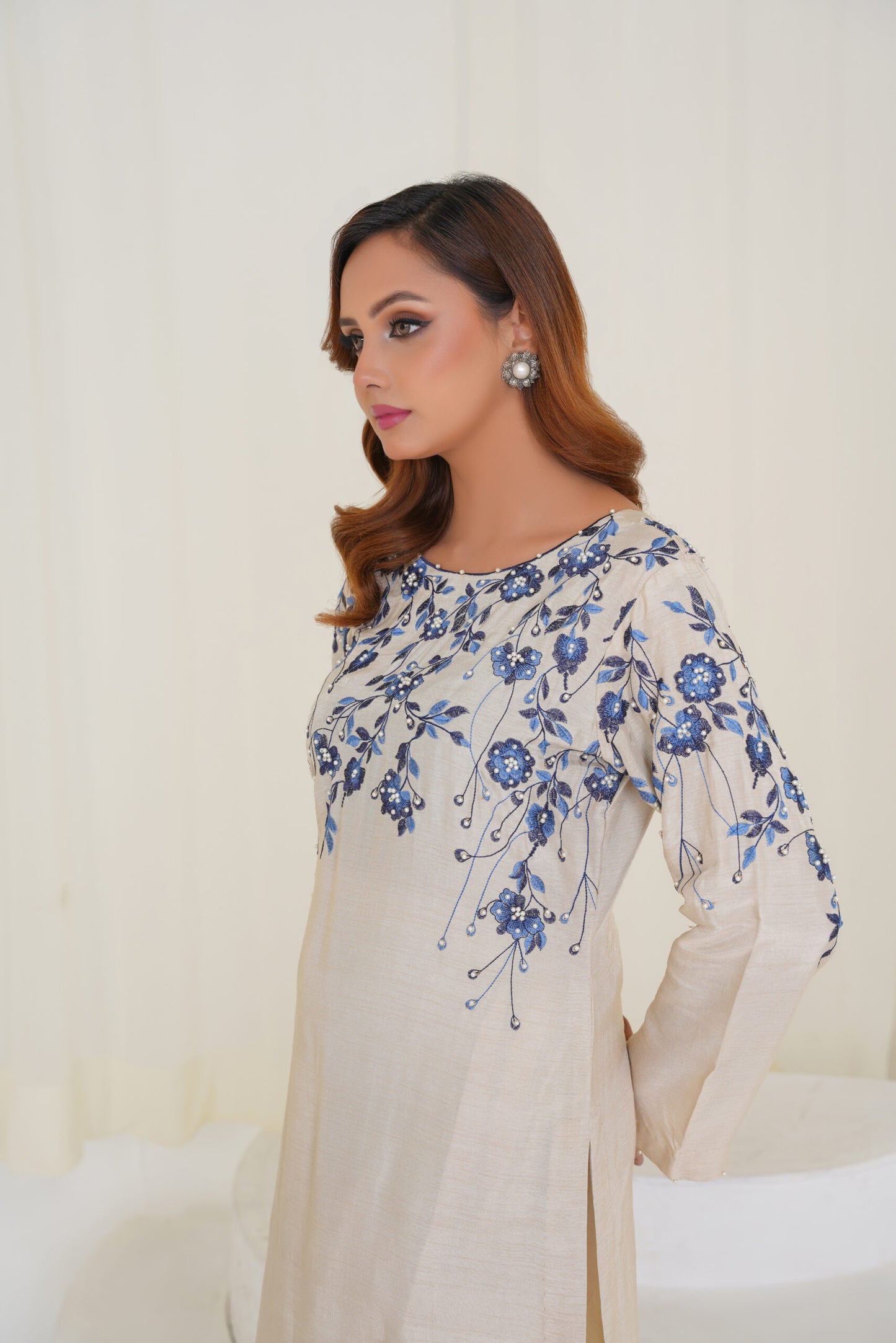 Blue Vine luxe (Unstitched)