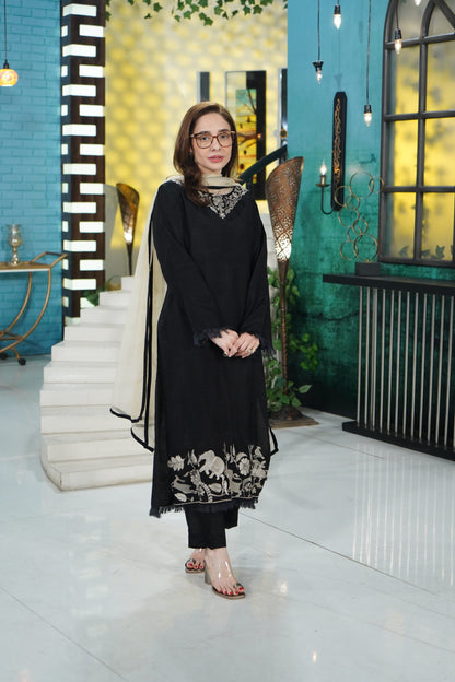 Premium Silk Black Jungle