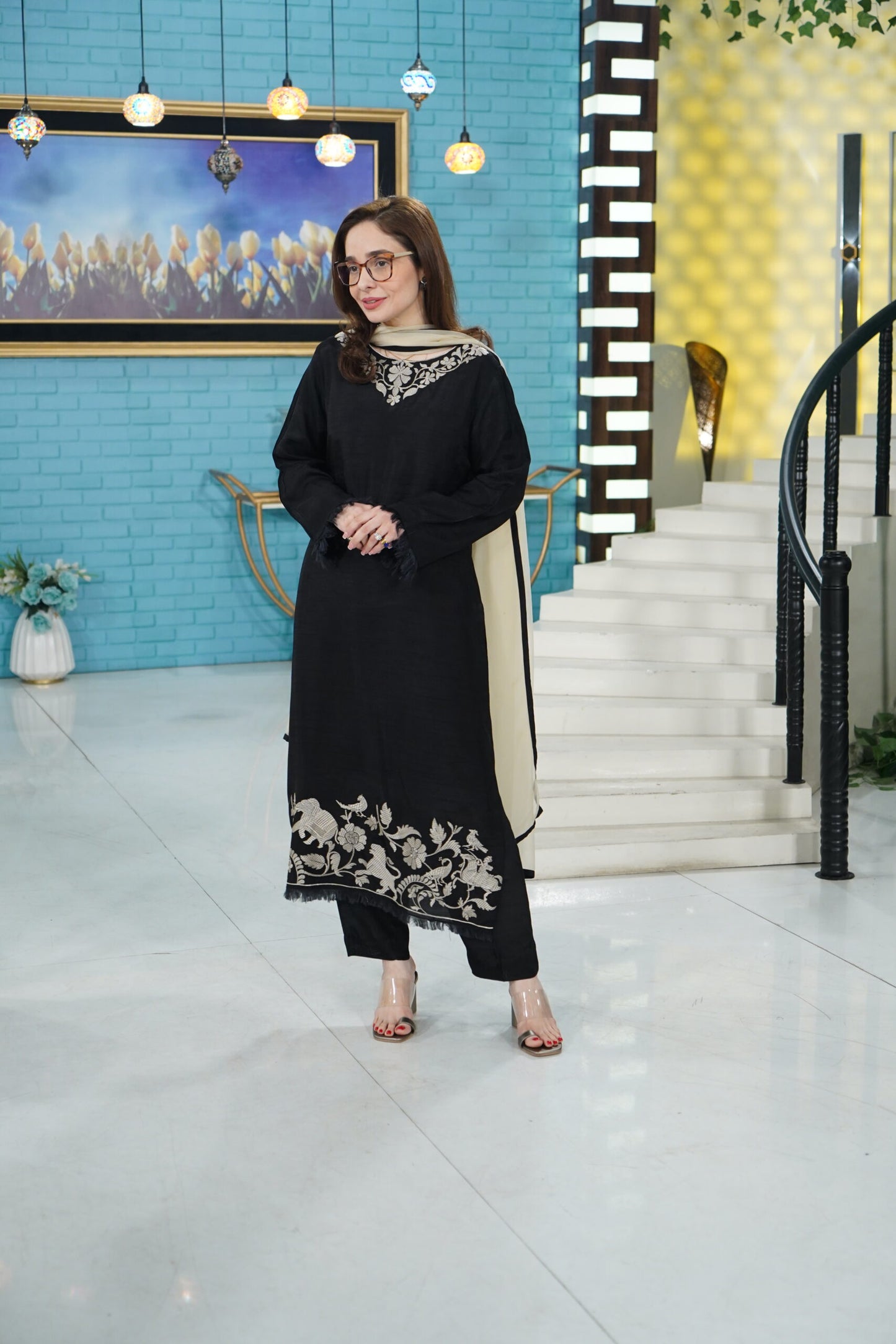 Premium Silk Black Jungle