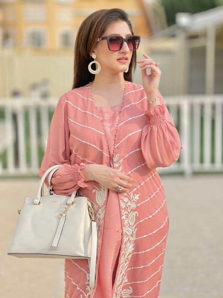 Floral Gown pink