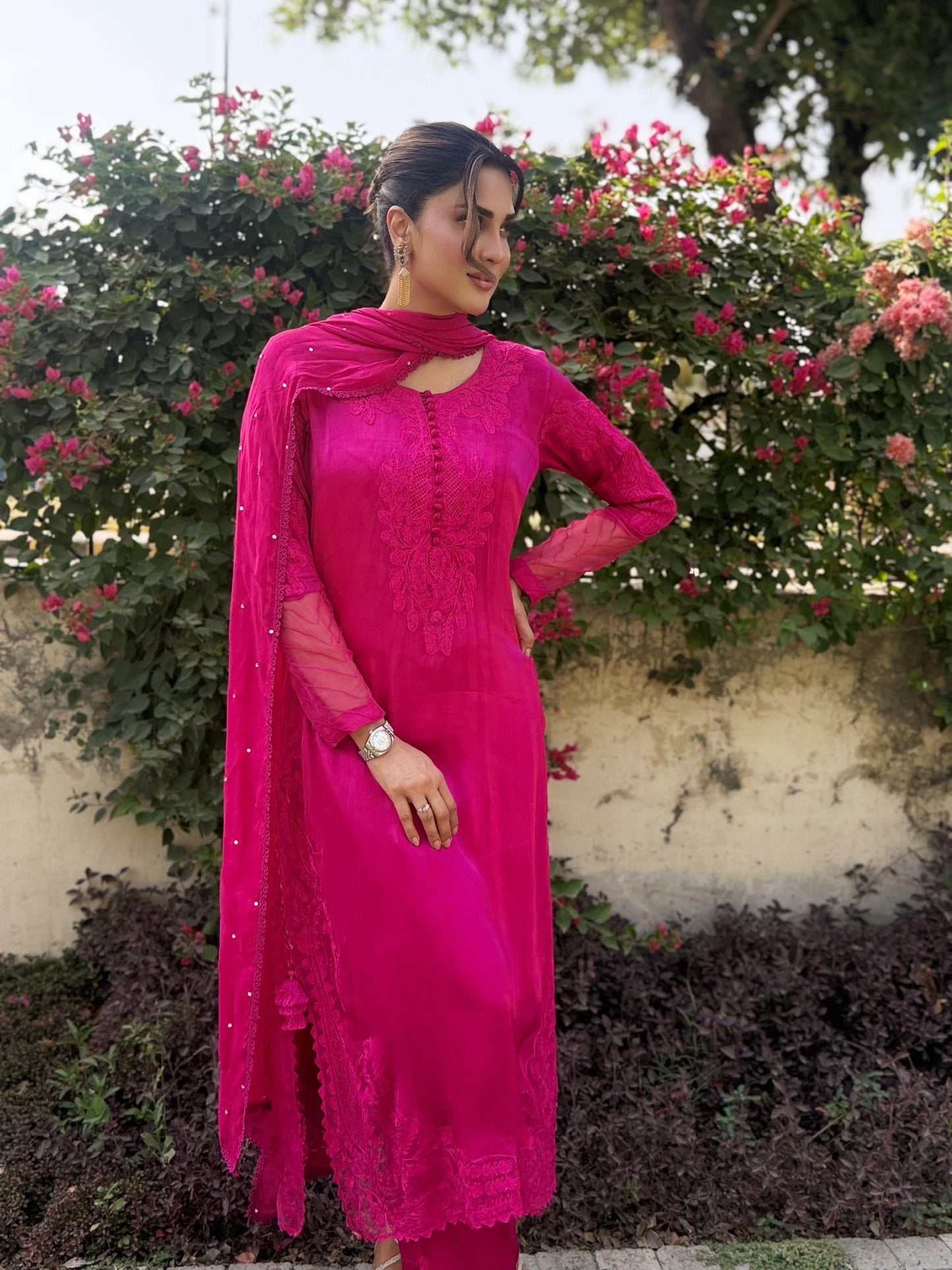 Magenta Chaand Ari
