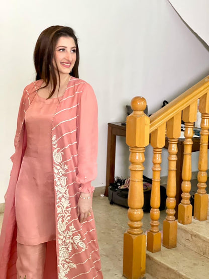 Floral Gown pink