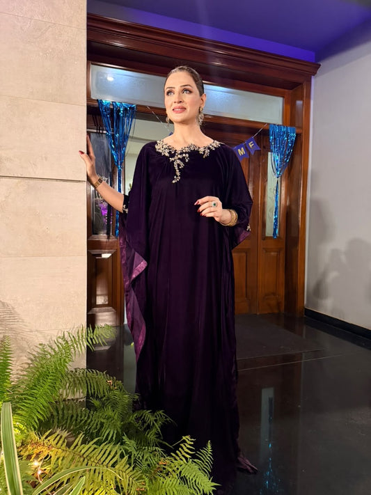 Indigo kaftan