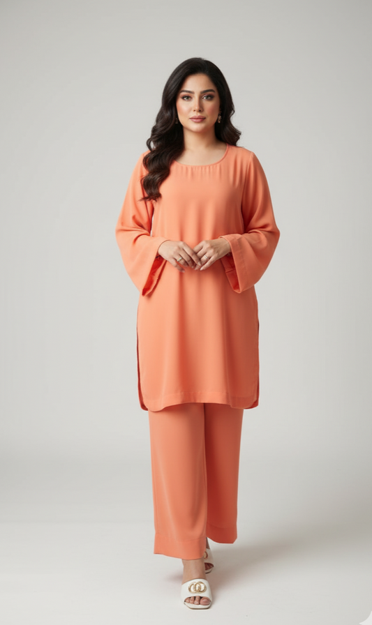Peach co-ord