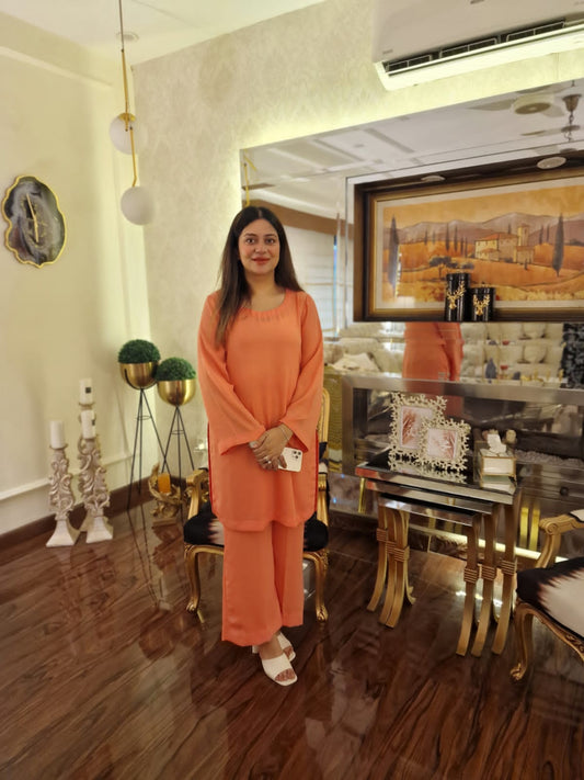 Peach co-ord