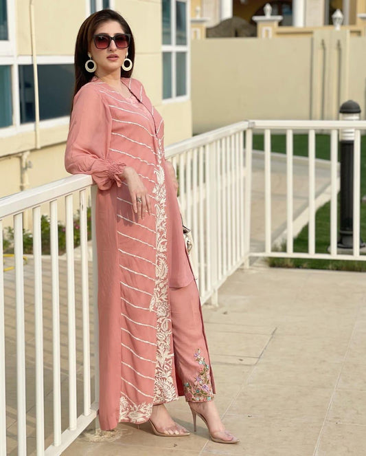 Floral Gown pink