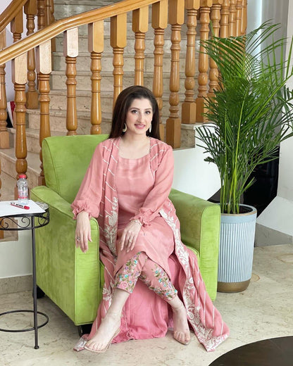 Floral Gown pink