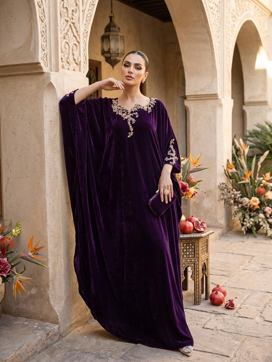 Indigo kaftan