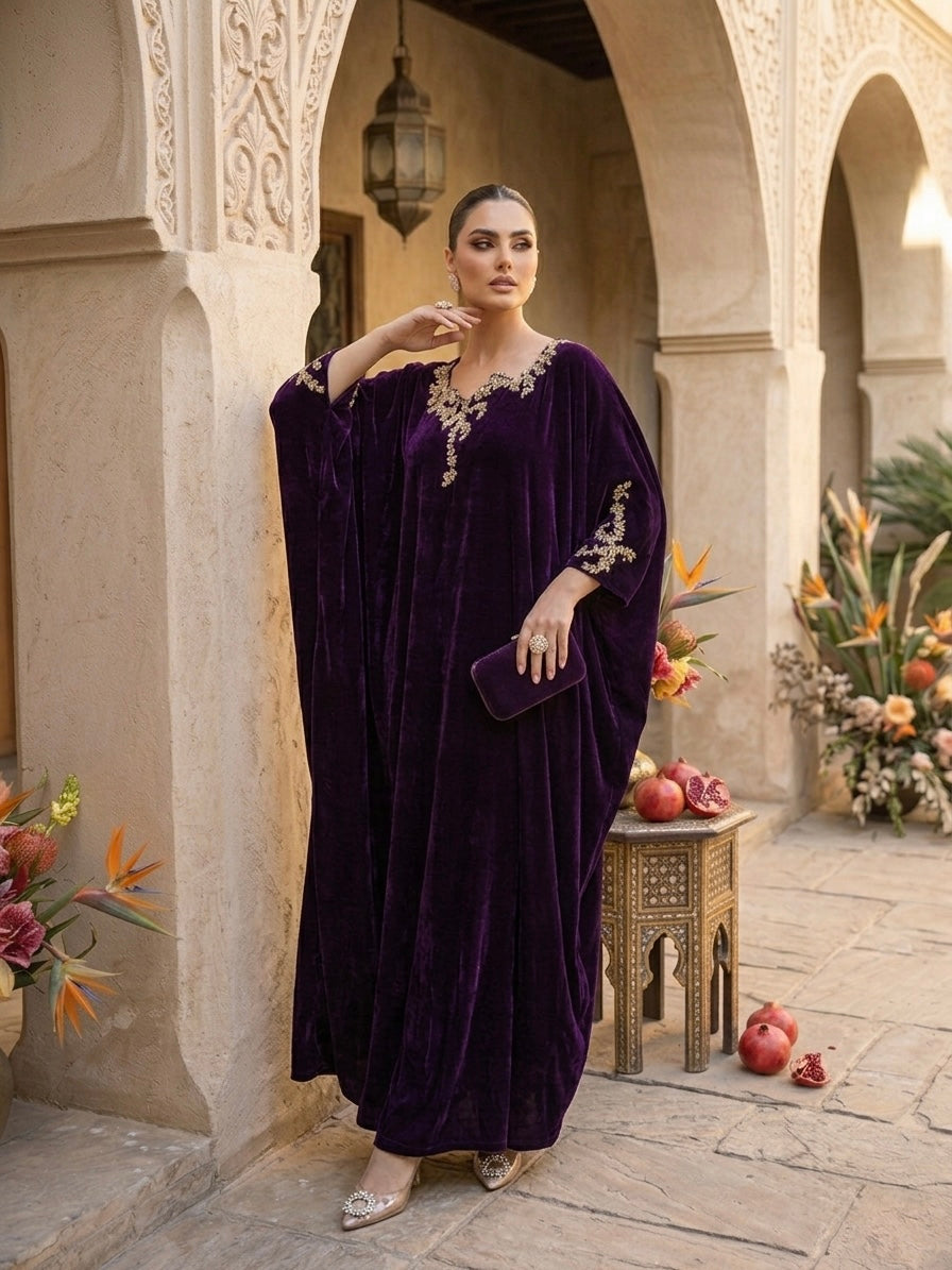 Indigo kaftan