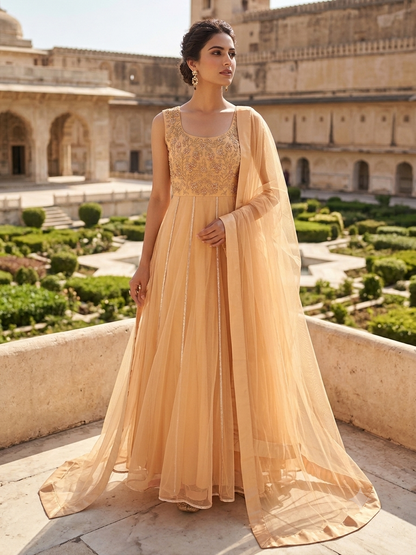 Beige handwork