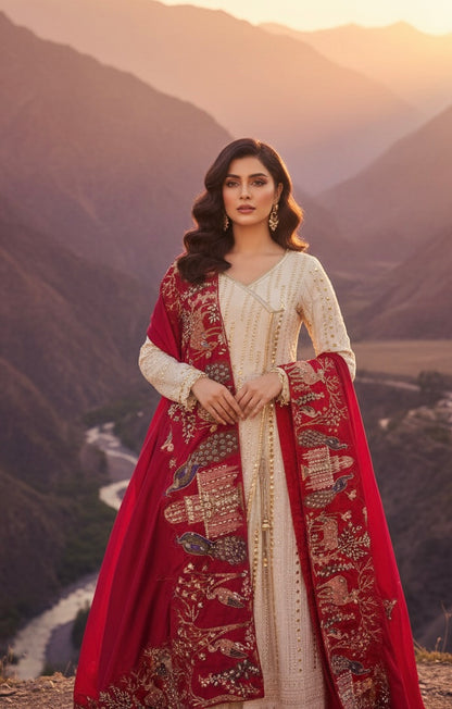 Peacock Dupatta