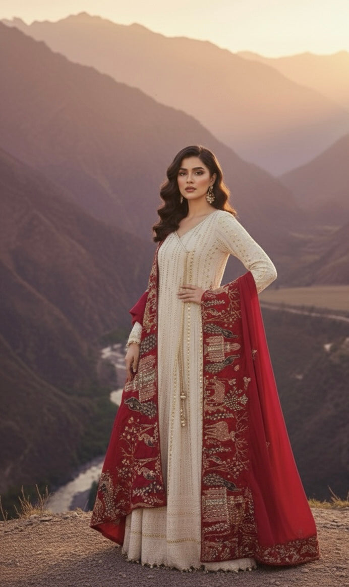 Peacock Dupatta