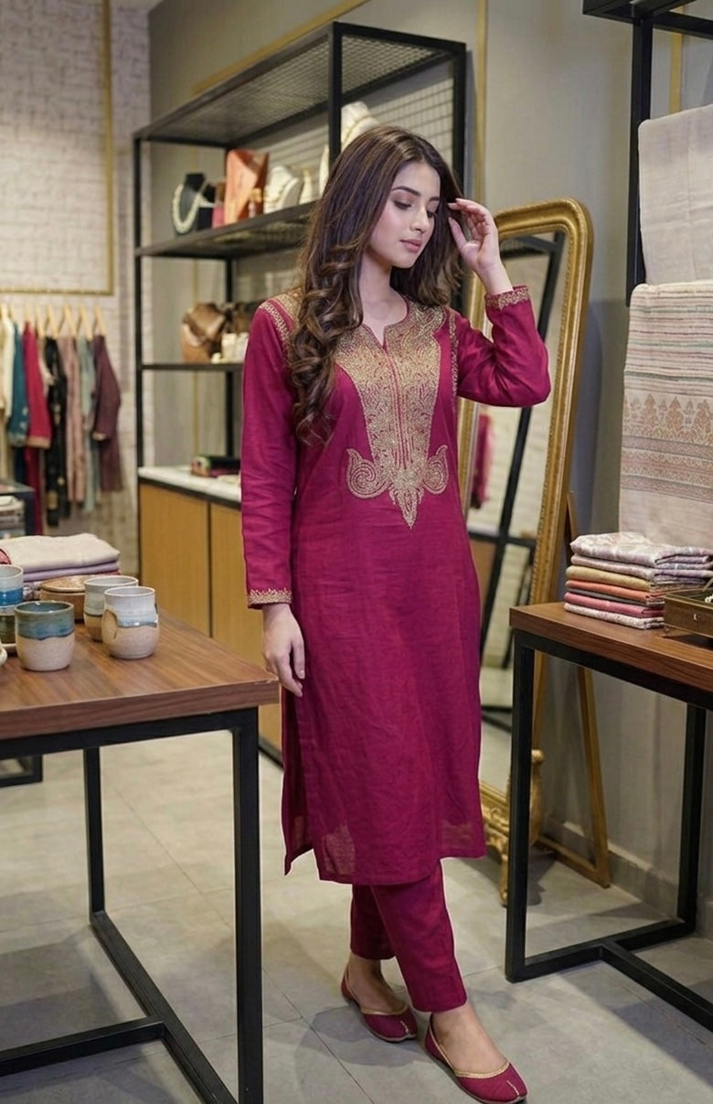 Gulabi Doriya Resham