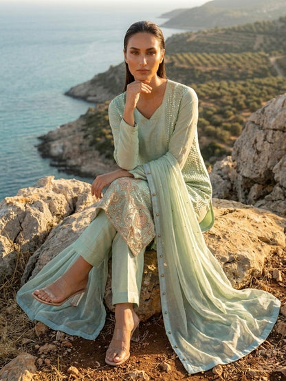 Stardust Mint green