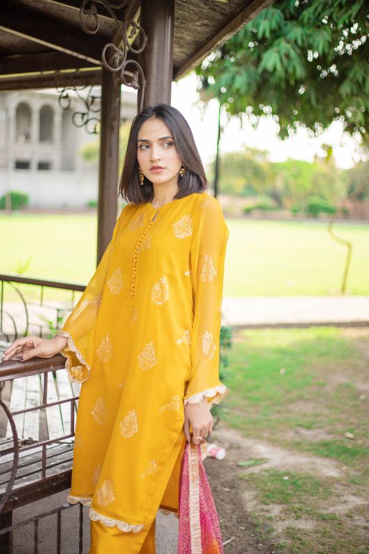 Mustard Traditions (Unstiched)