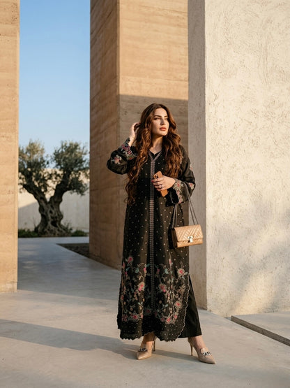 Black Kaftan Shirt