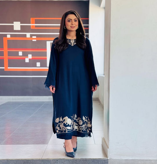 Navy Blue Jungle Set