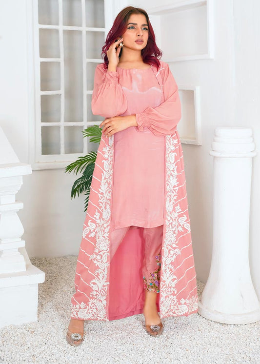 Floral Gown pink