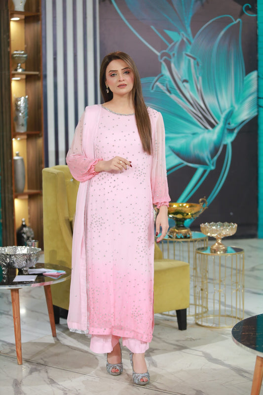 Pink ombre
