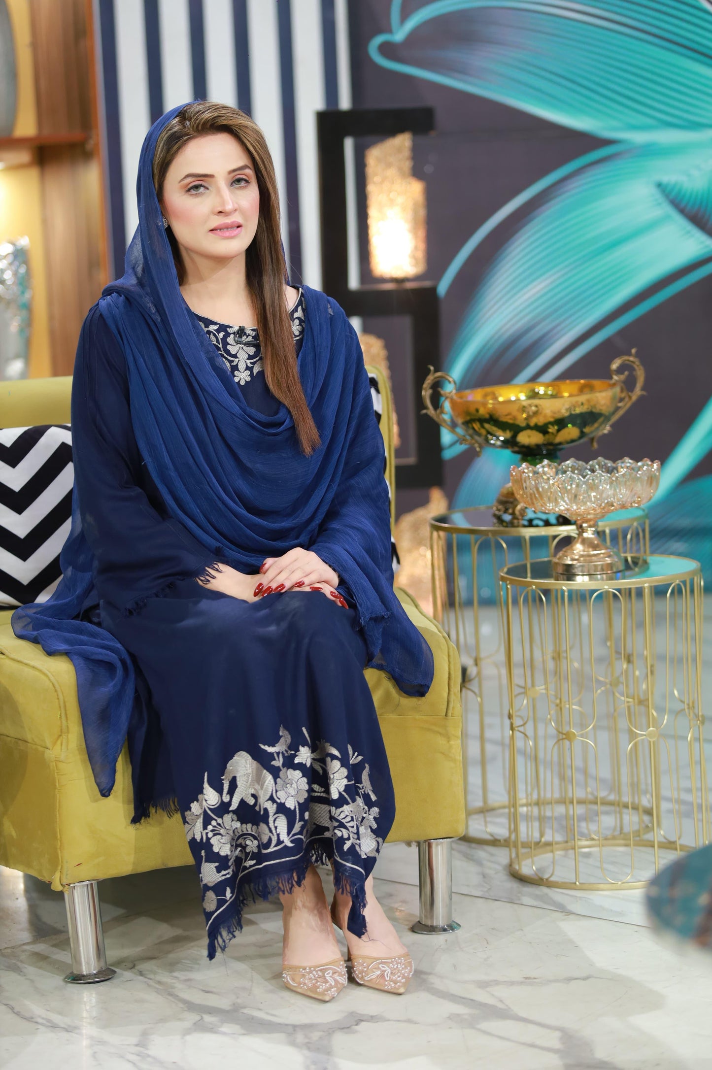 Navy Blue Jungle Set