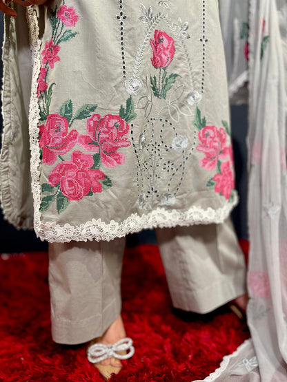 Grey Kari (Unstitched)