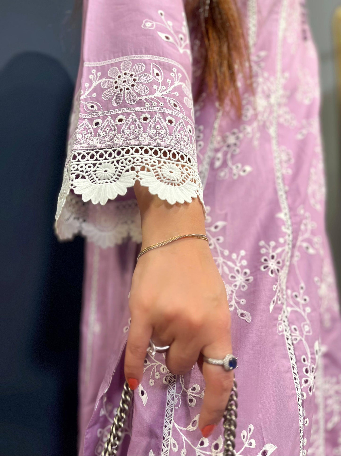 Purple Kari (Unstitched)