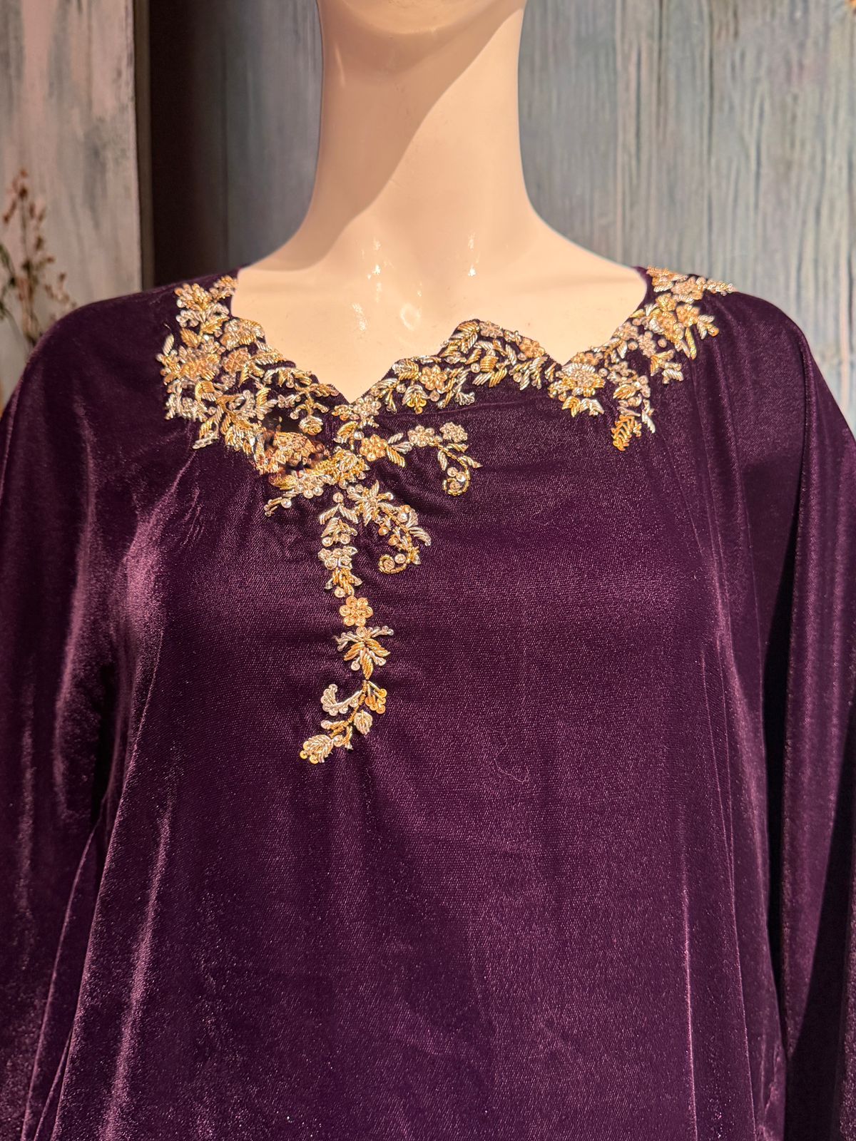 Indigo kaftan