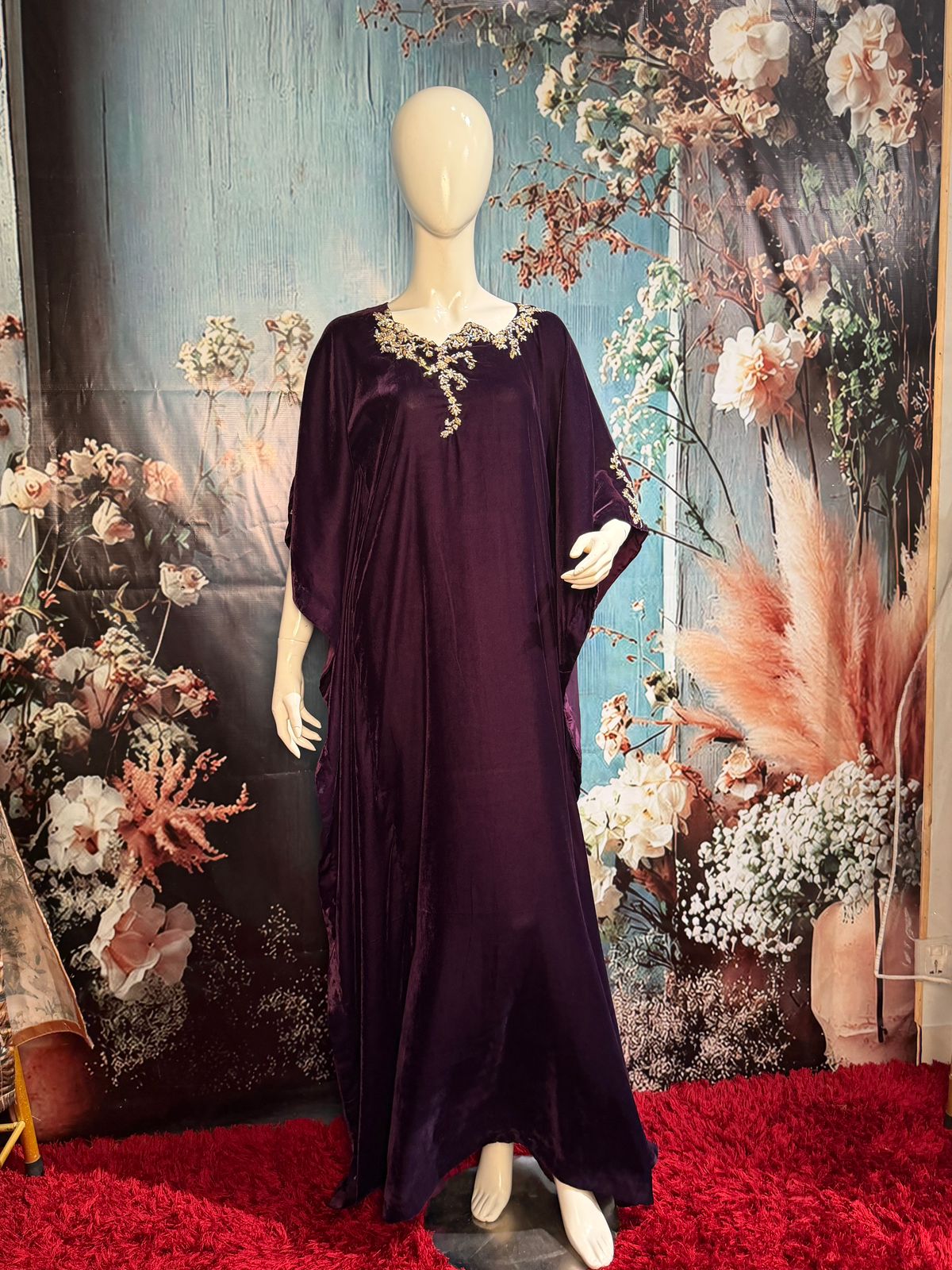 Indigo kaftan