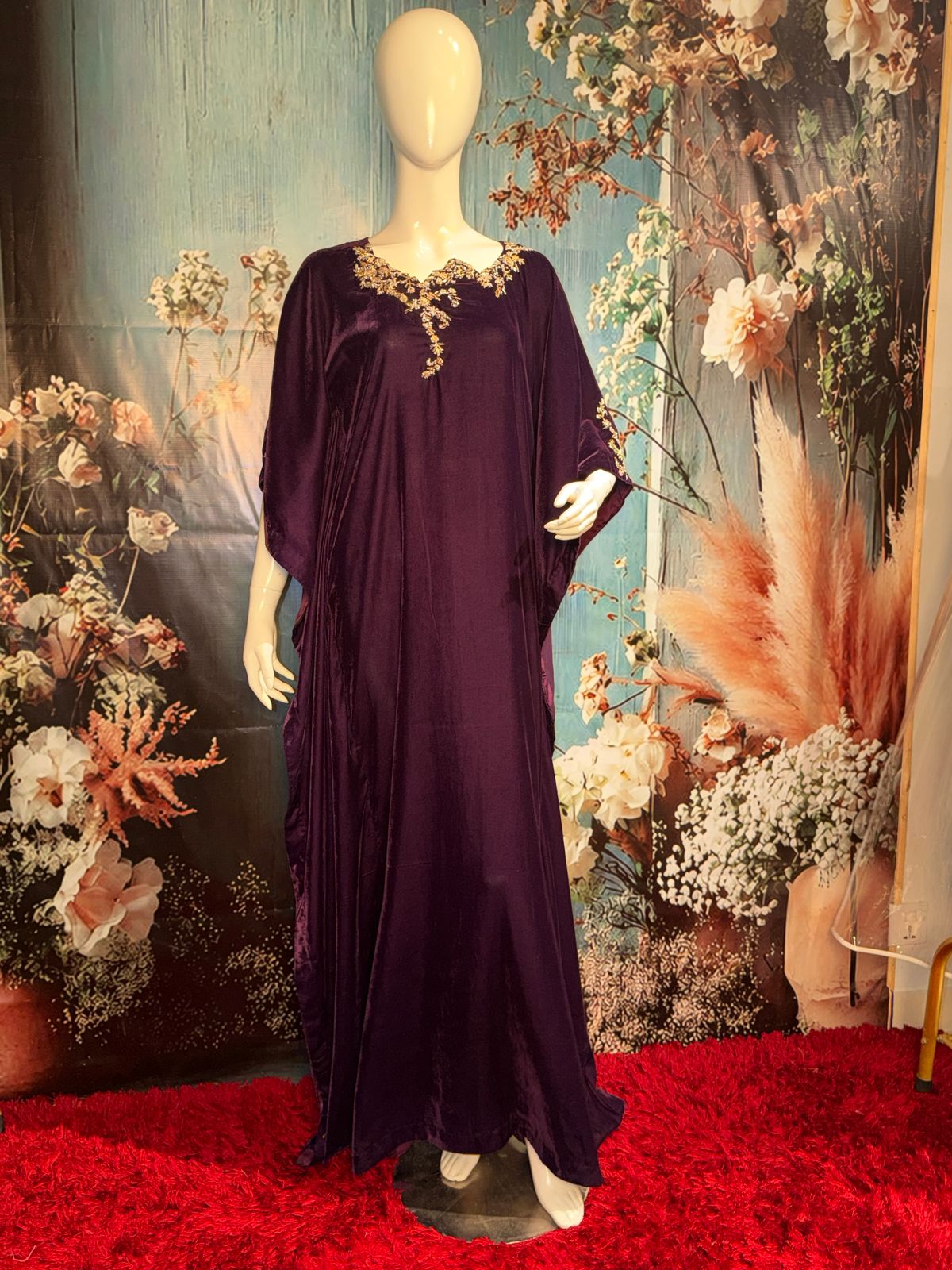Indigo kaftan